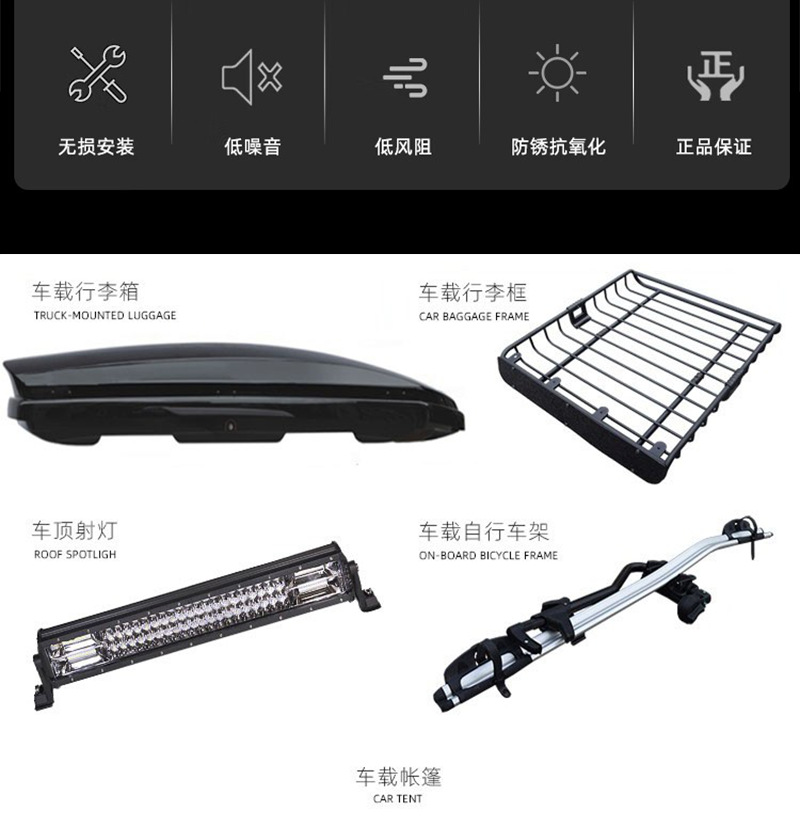 Roof Rack Fastening Kit